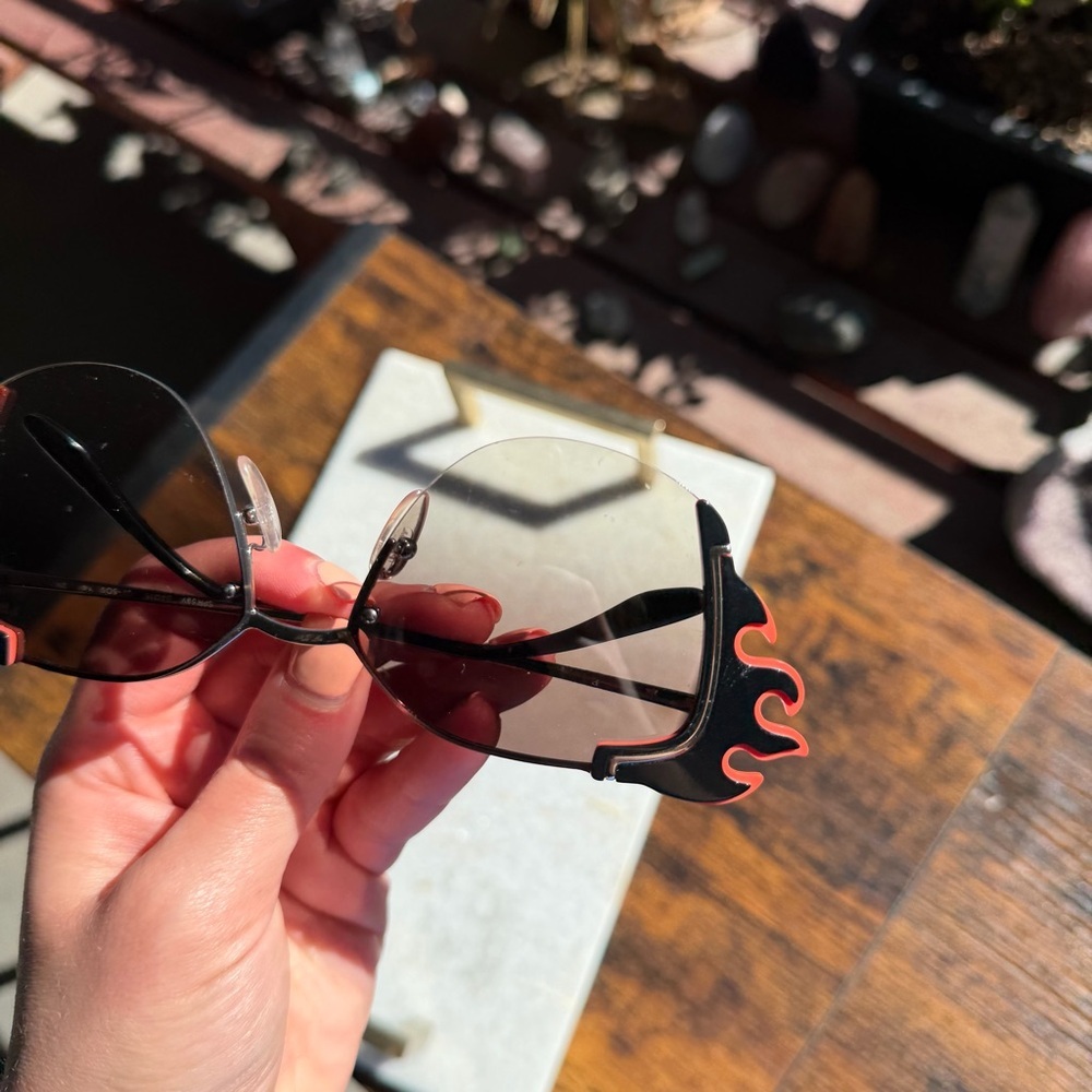 Prada Flame Cat Eye Sunglasses - Picture 5 of 10